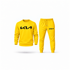 Men's Kia Sweatshirt Joggers Set | Color: Yellow | Main
