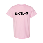Youth Kids Kia Car Cotton T-Shirt | Color: Pink | Main