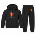 Koenigsegg youth hoodie jogger set, Black, Youth Large ages 10–12