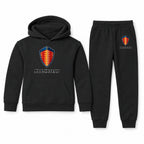 Koenigsegg youth hoodie jogger set, Black, Youth Large ages 10–12