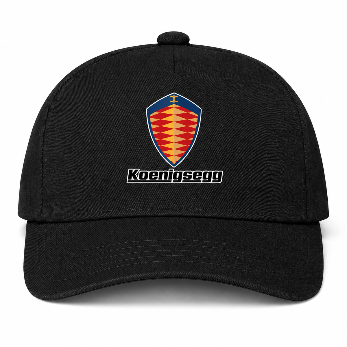 Koenigsegg Black Dad Hat front main
