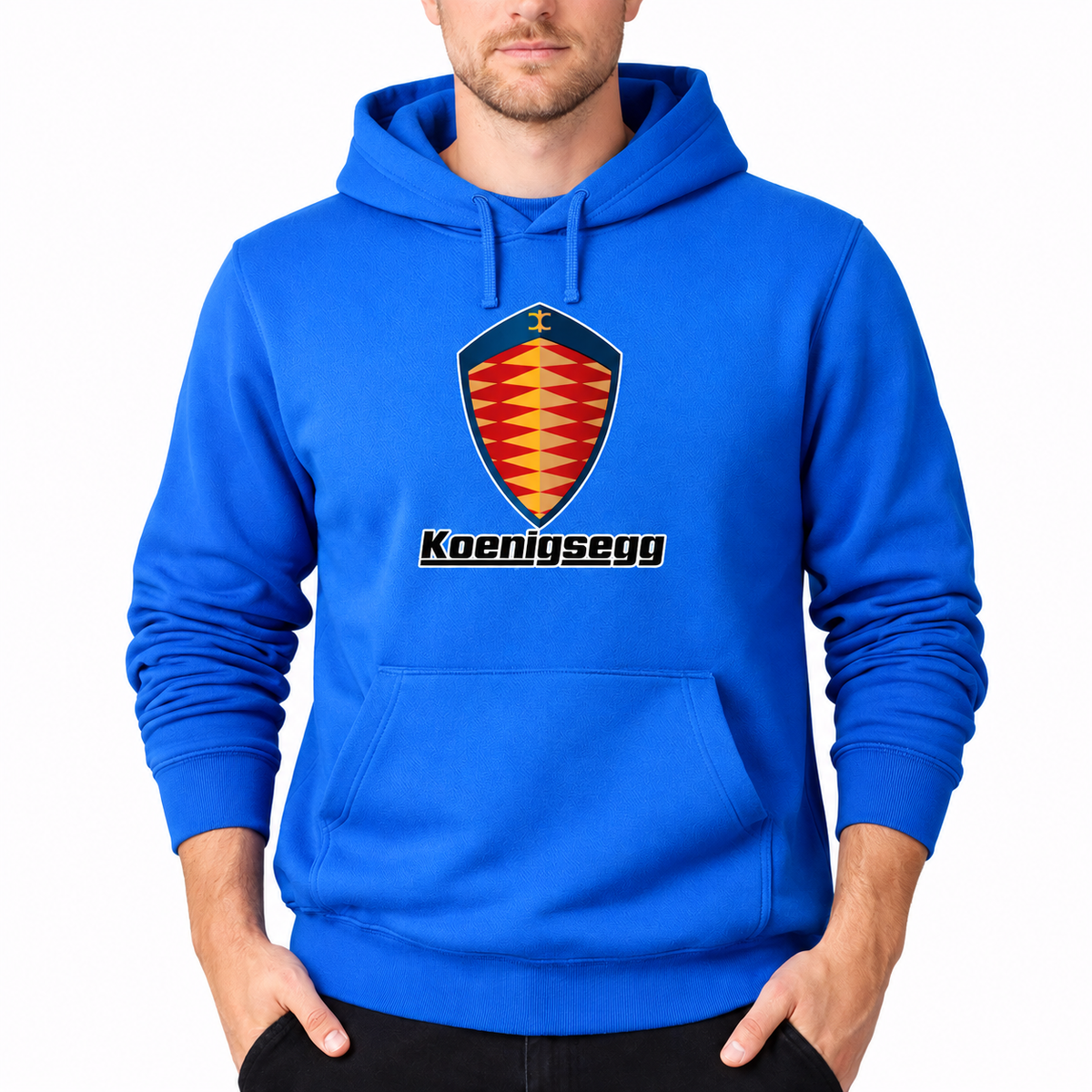 Koenigsegg Azure pullover hoodie front
