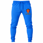 Koenigsegg joggers Azure front left thigh heat transfer