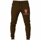 Koenigsegg joggers Brown front left thigh heat transfer
