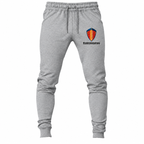 Koenigsegg joggers Grey front left thigh heat transfer
