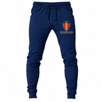 Koenigsegg joggers Navy front left thigh heat transfer