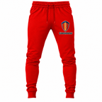 Koenigsegg joggers Red front left thigh heat transfer