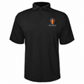Koenigsegg polyester polo — Black — source logo on left chest
