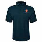 Koenigsegg polyester polo — Navy — source logo on left chest
