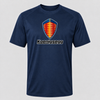 Koenigsegg polyester T-shirt — Navy — original logo