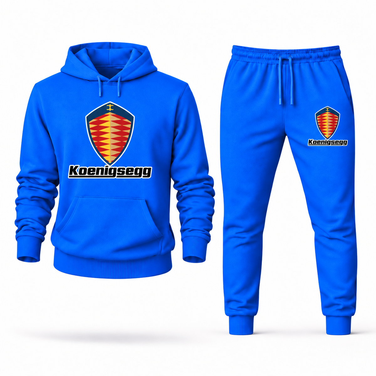 Koenigsegg Azure hoodie joggers set front