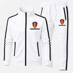 Koenigsegg tracksuit White front left thigh heat transfer