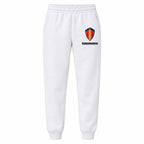 Koenigsegg youth jogger sweatpants in White, Youth Large ages 10–12