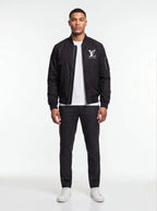 Men's Louis Vuitton Lightweight Bomber Jacket Windbreaker Softshell Varsity Jacket Coat