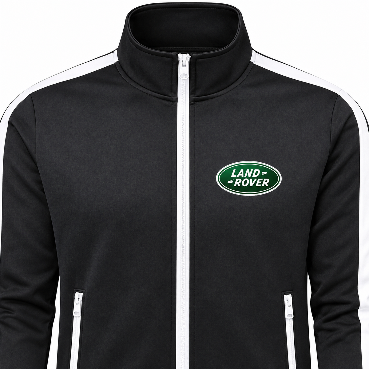 Men's Land Rover Car Dri-Fit TrackSuit | Color: Black | Image 3