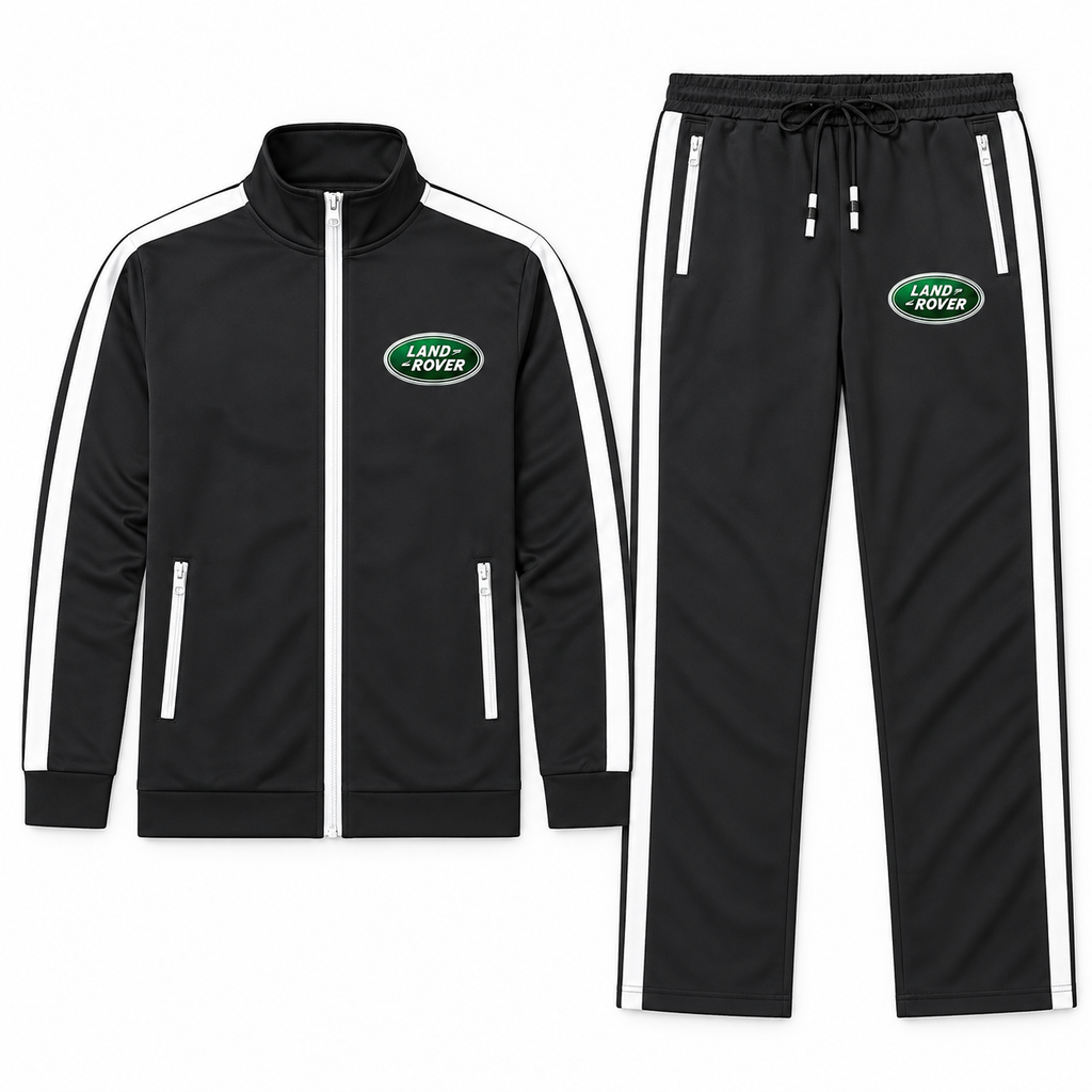 Men's Land Rover Car Dri-Fit TrackSuit | Color: Black | Image 5