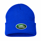 Land Rover Blue beanie front main