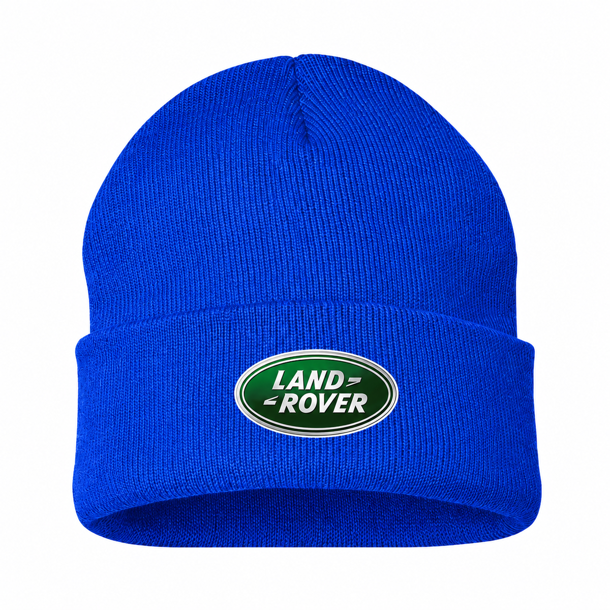 Land Rover Blue beanie front main