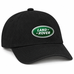 Land Rover Car Dad Baseball Cap Hat | Color: Black | Image 2