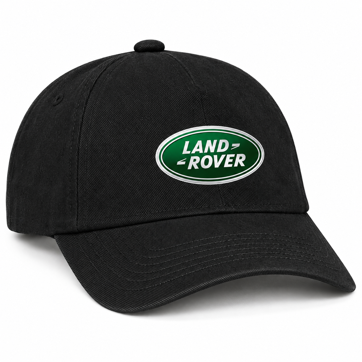 Land Rover Car Dad Baseball Cap Hat | Color: Black | Image 2