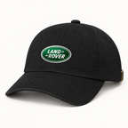 Land Rover Car Dad Baseball Cap Hat | Color: Black | Image 3