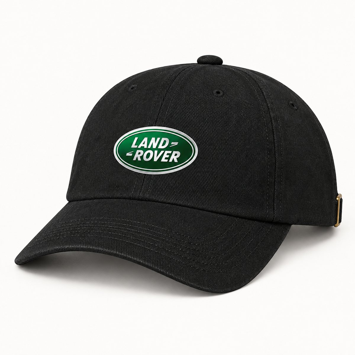 Land Rover Car Dad Baseball Cap Hat | Color: Black | Image 3