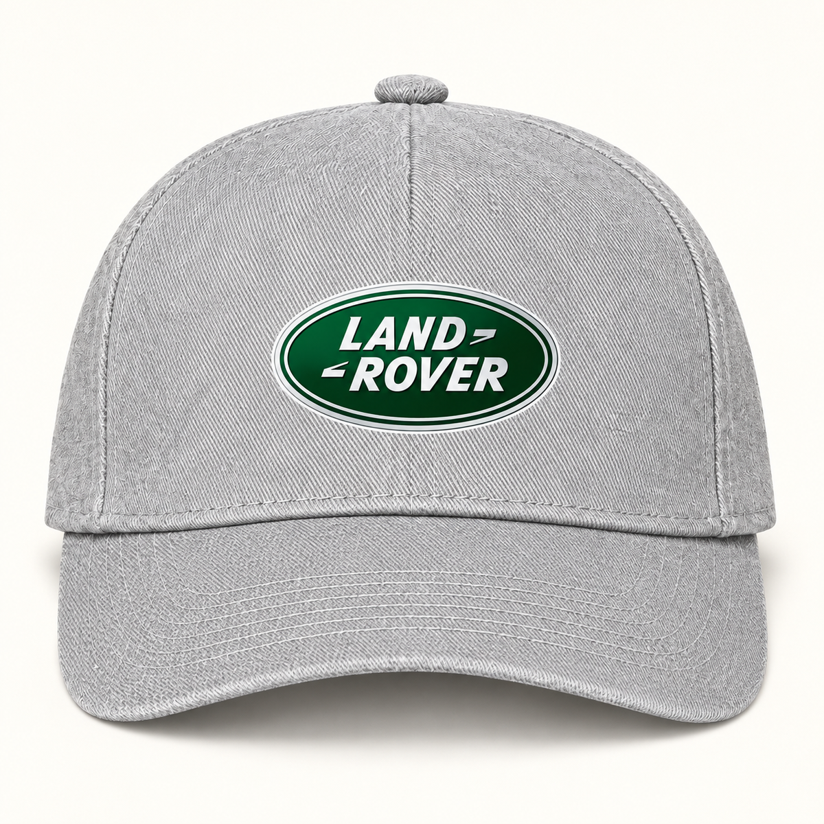 Land Rover Car Dad Baseball Cap Hat | Color: Gray | Image 1