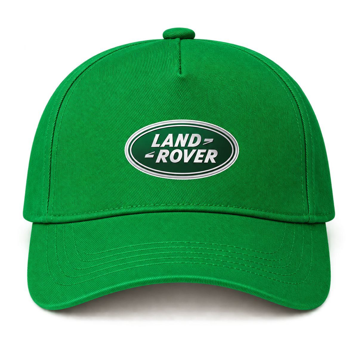 Land Rover Car Dad Baseball Cap Hat | Color: Kelly Green | Image 1