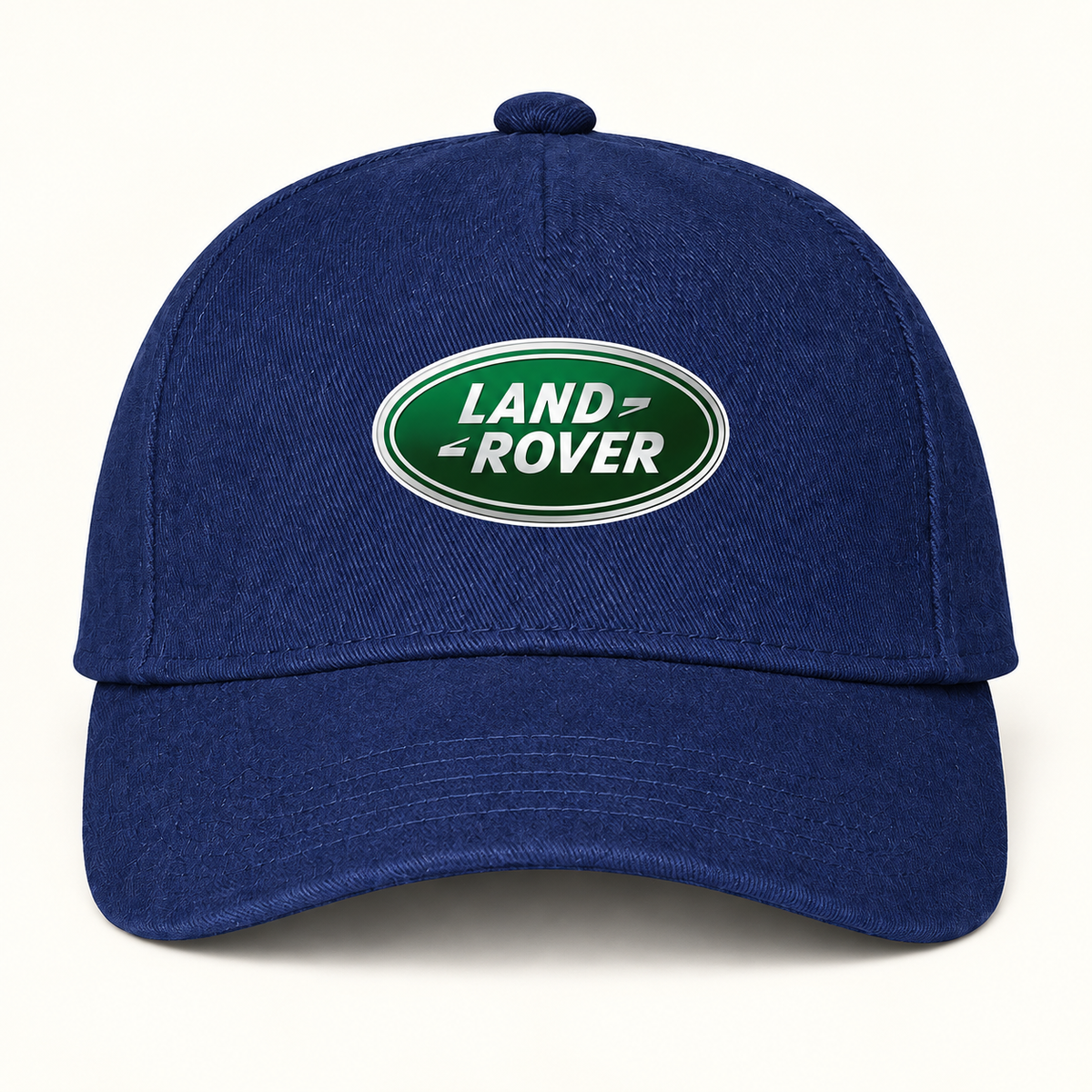 Land Rover Car Dad Baseball Cap Hat | Color: Navy | Image 1