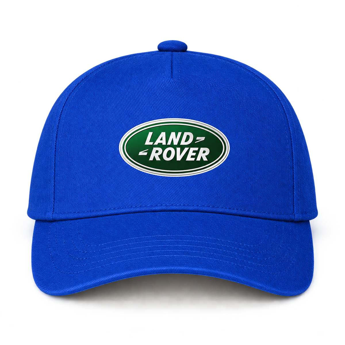 Land Rover Car Dad Baseball Cap Hat | Color: Royal Blue | Image 1
