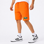 Land Rover fleece shorts Orange front logo near left hem