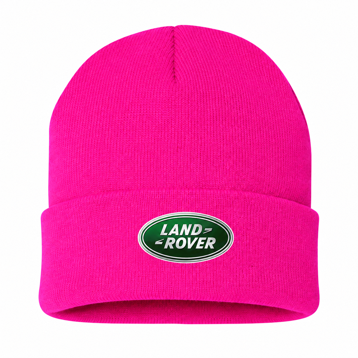 Land Rover Hot Pink beanie front main
