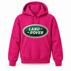 Land Rover - Youth Large Hoodie (Ages 10–12) | Color: Hot Pink