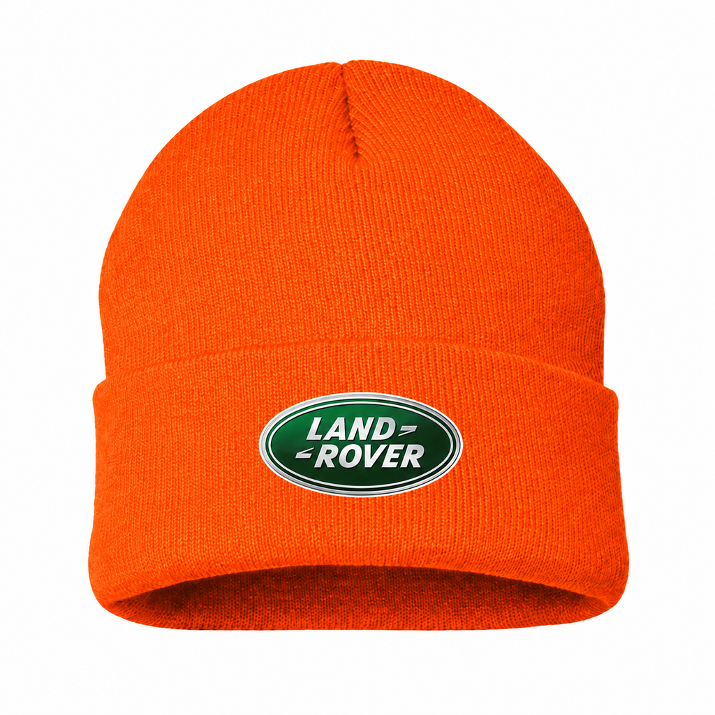 Land Rover Orange beanie front main