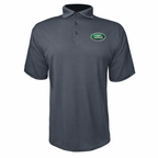 Land Rover polyester polo — Charcoal — source logo on left chest