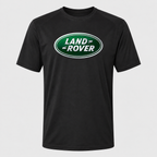 Land Rover polyester T-shirt — Black — original logo
