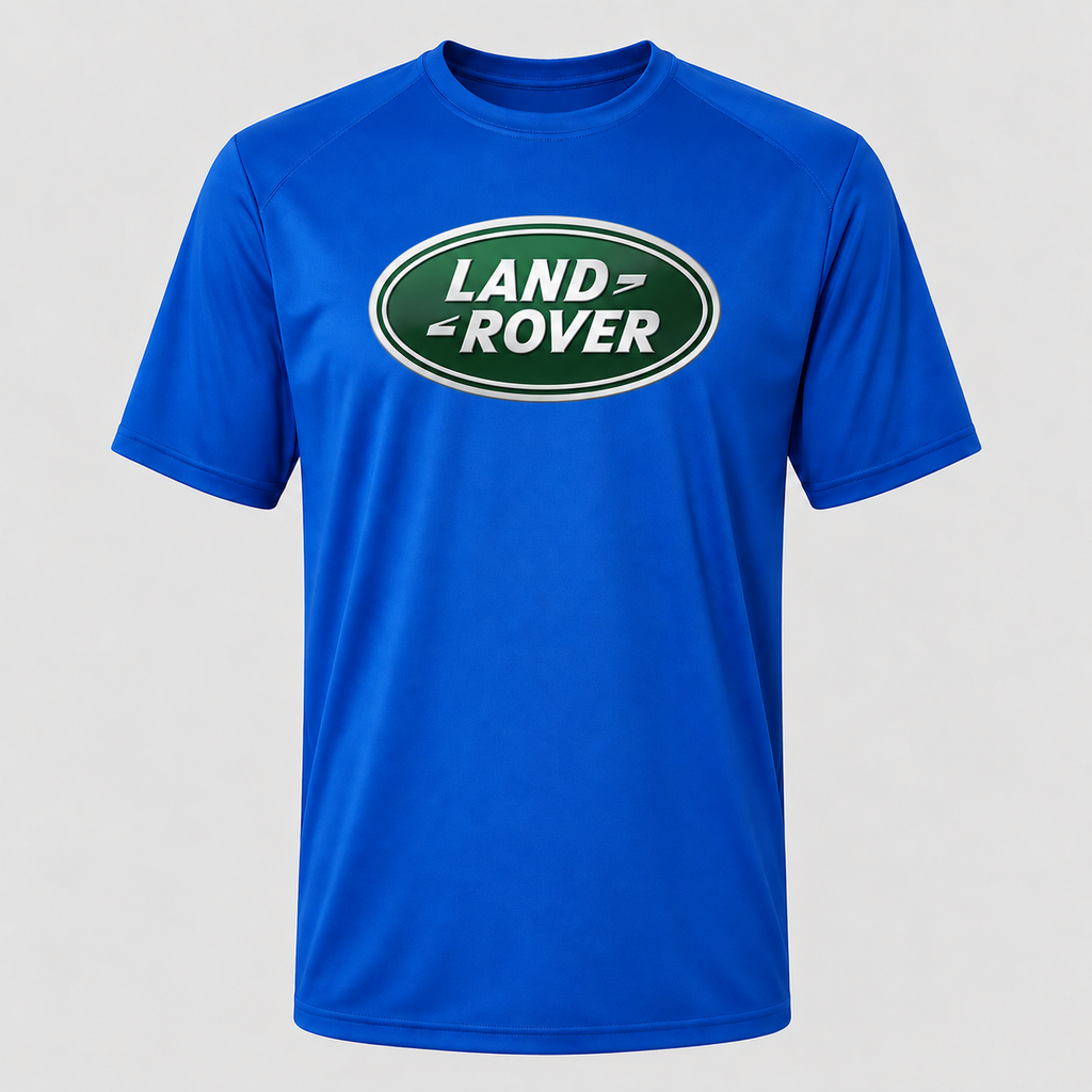 Land Rover polyester T-shirt — Blue — original logo