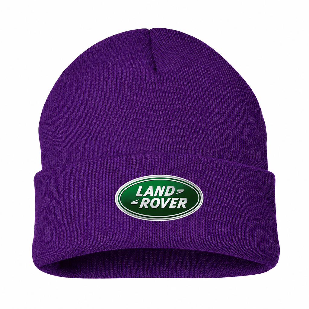 Land Rover Purple beanie front main