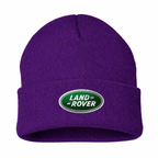 Land Rover Purple beanie front main