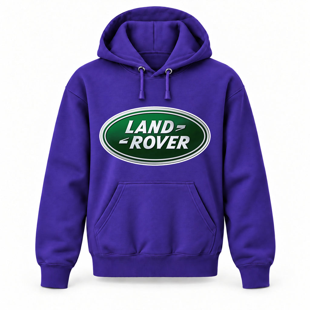 Land Rover - Youth Large Hoodie (Ages 10–12) | Color: Purple