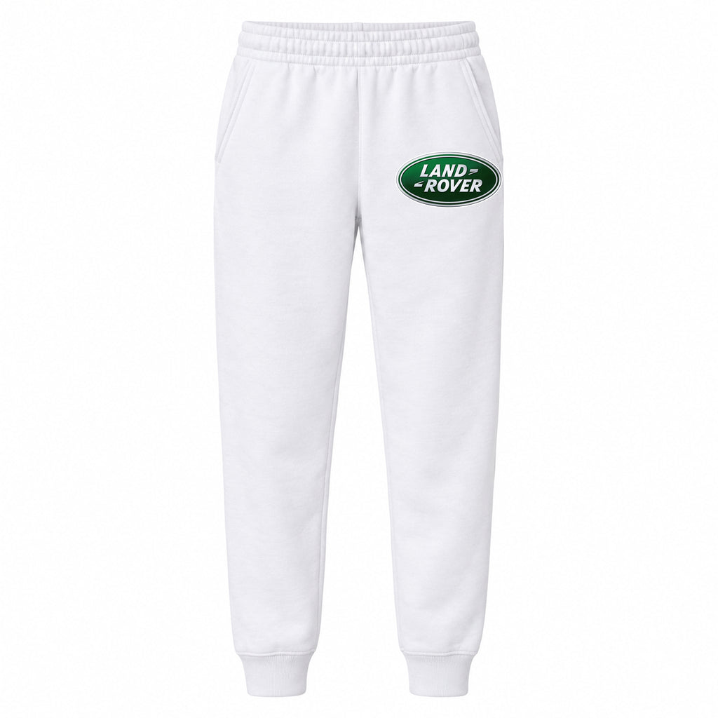 Land Rover youth jogger sweatpants in White, Youth Large ages 10–12