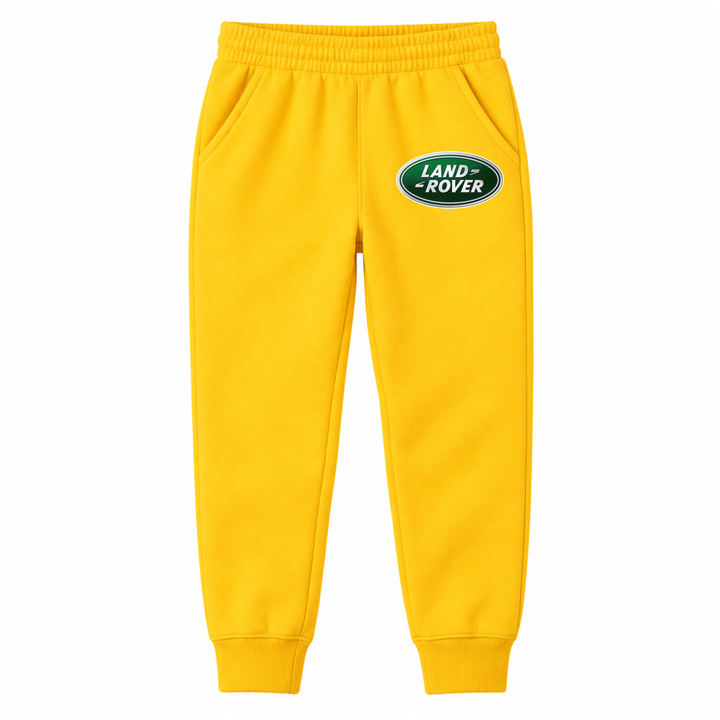 Land Rover youth jogger sweatpants in Yellow, Youth Large ages 10–12