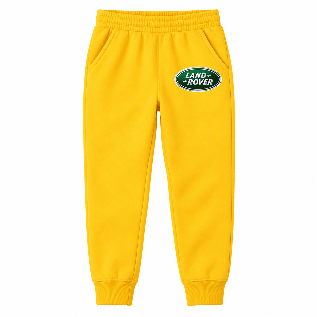 Land Rover youth jogger sweatpants in Yellow, Youth Large ages 10–12