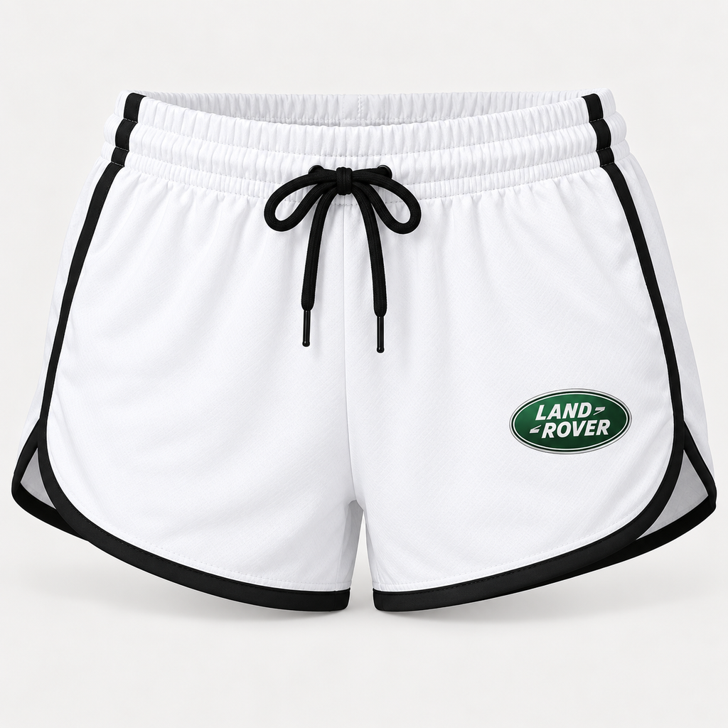 Land Rover women's tanktop and shorts set Shorts detail | Color: White |