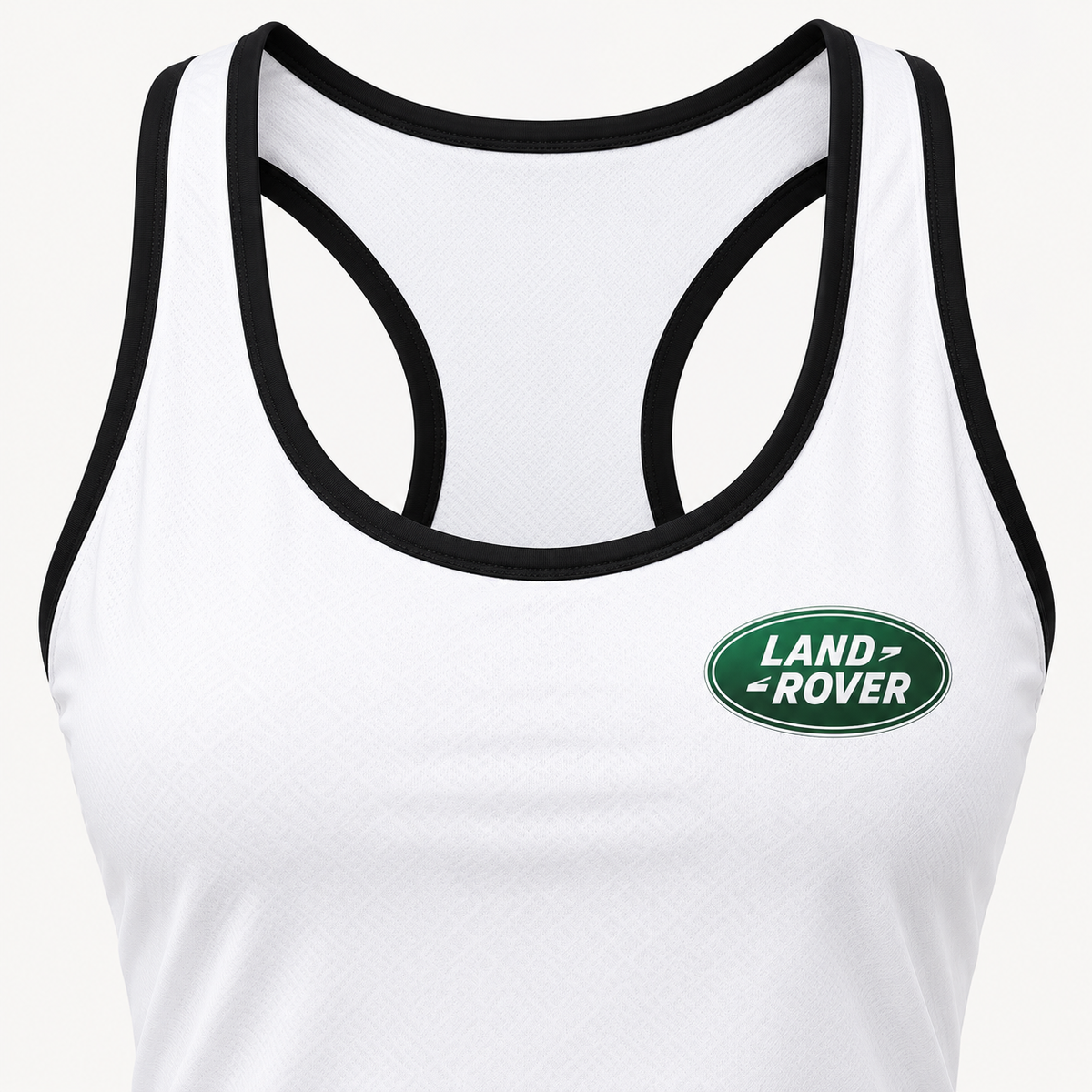 Land Rover women's tanktop and shorts set Tank detail | Color: White |