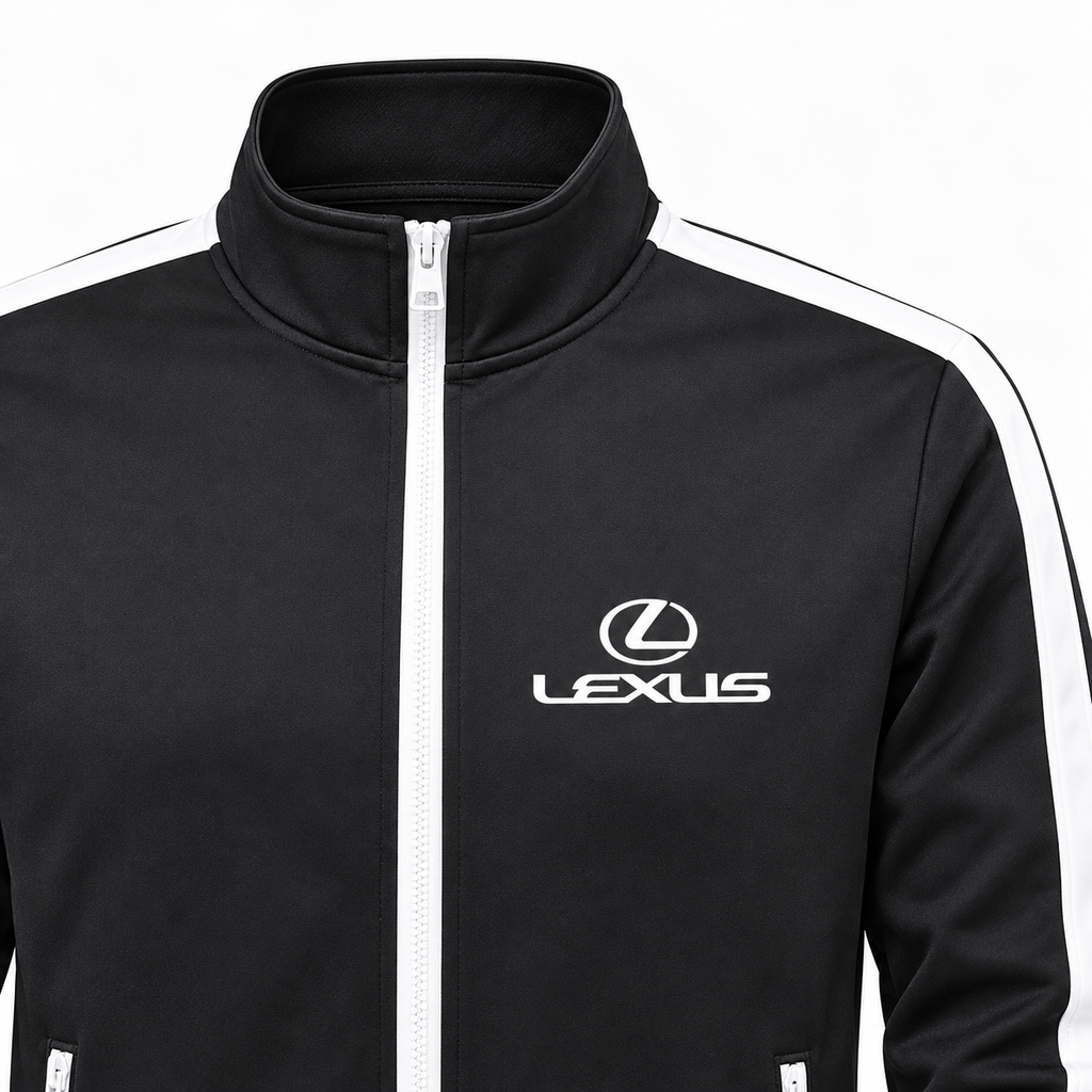 Men's Lexus Car Dri-Fit TrackSuit | Color: Black | Image 3