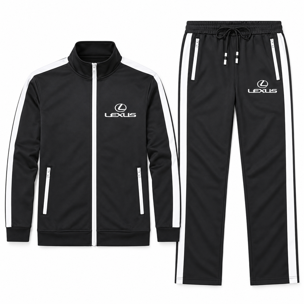 Men's Lexus Car Dri-Fit TrackSuit | Color: Black | Image 5