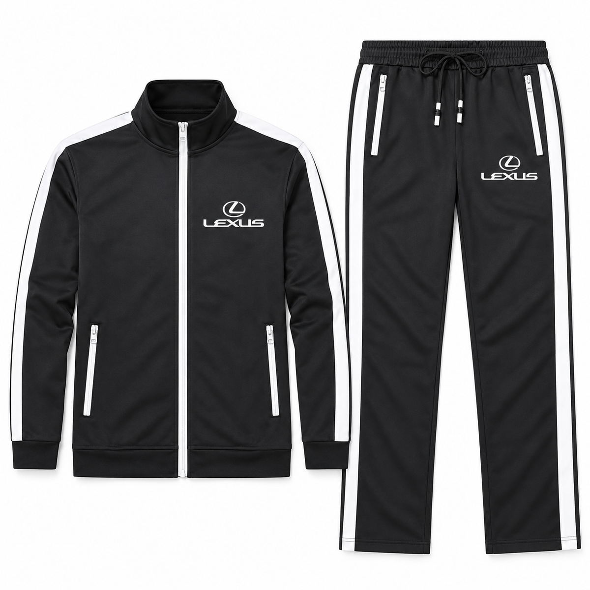 Men's Lexus Car Dri-Fit TrackSuit | Color: Black | Image 5