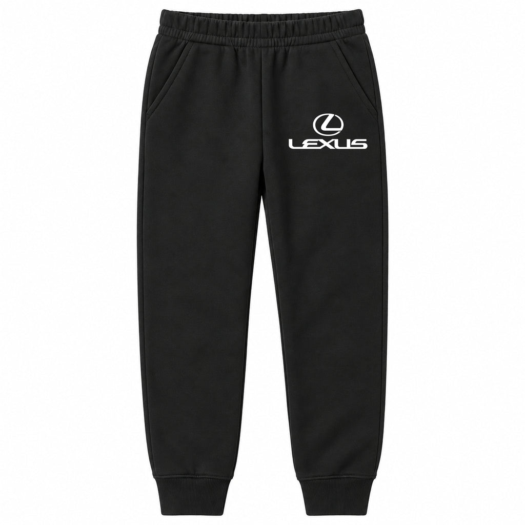 Lexus youth jogger sweatpants in Black, Youth Large ages 10–12