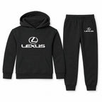 Lexus youth hoodie jogger set, Black, Youth Large ages 10–12